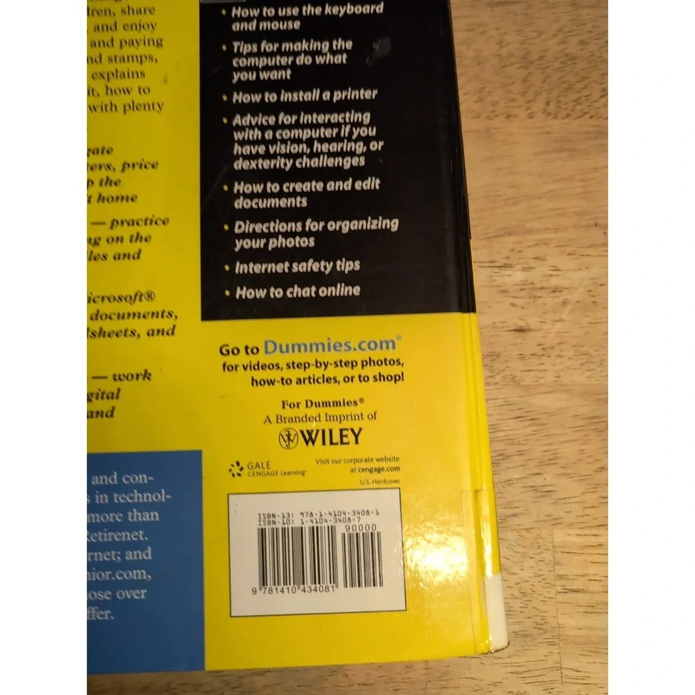 Computers for Seniors for Dummies, 2nd Edition by Nancy C. Muir (2011,... - Picture 7 of 10